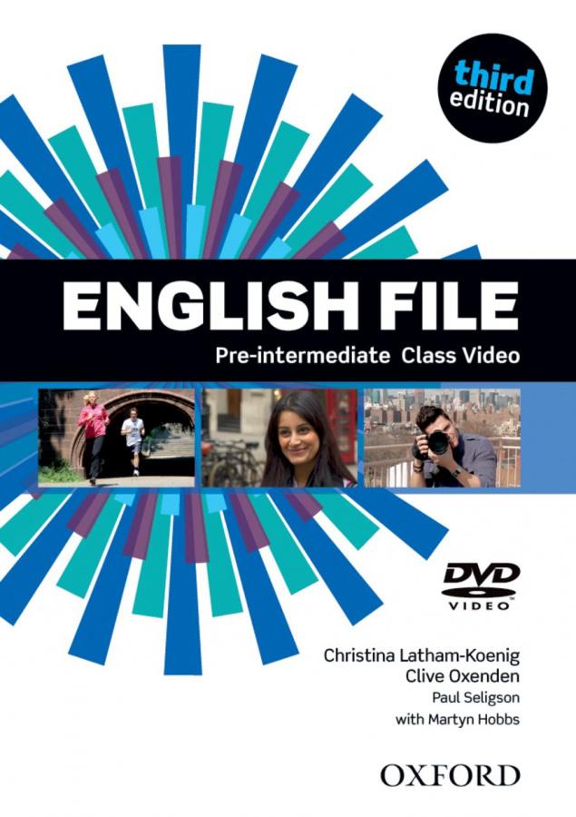 

English File 3rd Edition Pre-Intermediate Class DVD ISBN 9780194598637