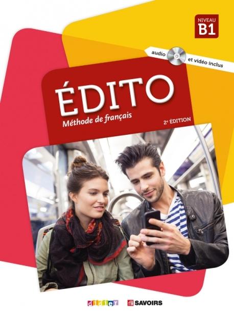 

Книга Edito B1 Livre eleve + DVD-Rom (audio et video) Edition 2018 ISBN 9782278087730