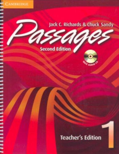 

Книга для учителя Passages 2nd Edition 1 teachers book Richards, J ISBN 9780521683876