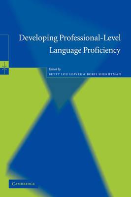 

Книга Developing Professional-Level Language Proficiency ISBN 9780521016858