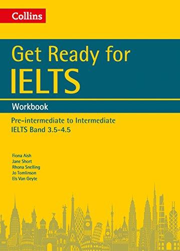 

Рабочая тетрадь Get Ready for IELTS Band 3.5-4.5 Workbook ISBN 9780008135669