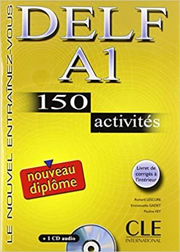 

DELF A1, 150 Activites Livre + CD audio ISBN 9782090352443