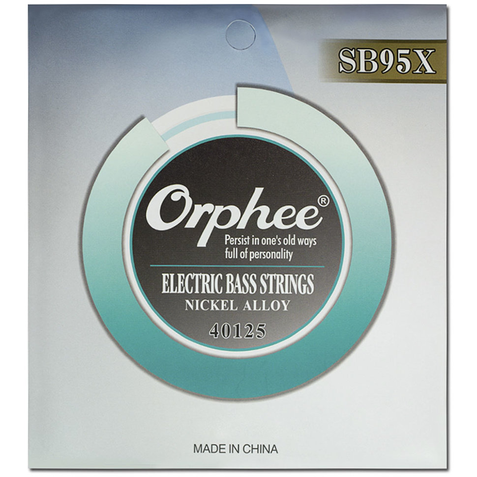 

Струны для бас-гитары Orphee SB95X 5 Strings Nickel Alloy 40-125