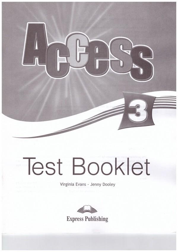 

Книга Acces 3 Test Booklet ISBN 9781848627187