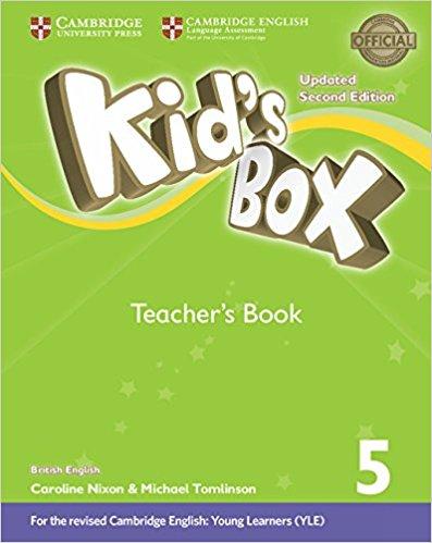 

Книга для учителя Kids Box Updated 2nd Edition 5 Teachers Book Frino, L ISBN 9781316627945