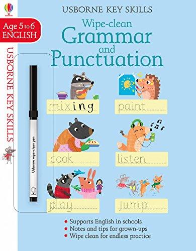 

Грамматика Wipe-Clean Grammar and Punctuation Age 5-6 Greenwell, J ISBN 9781474922371