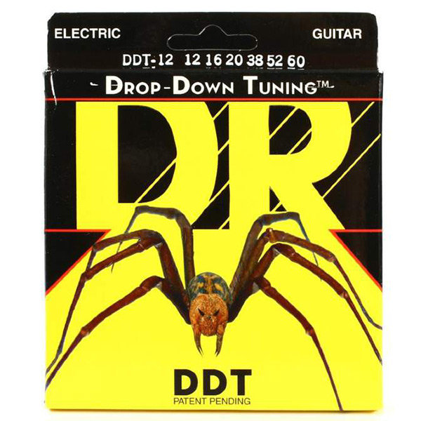 

Струны для электрогитары DR DDT-12 Drop-Down Tuning Nickel Plated Heavy 12/60