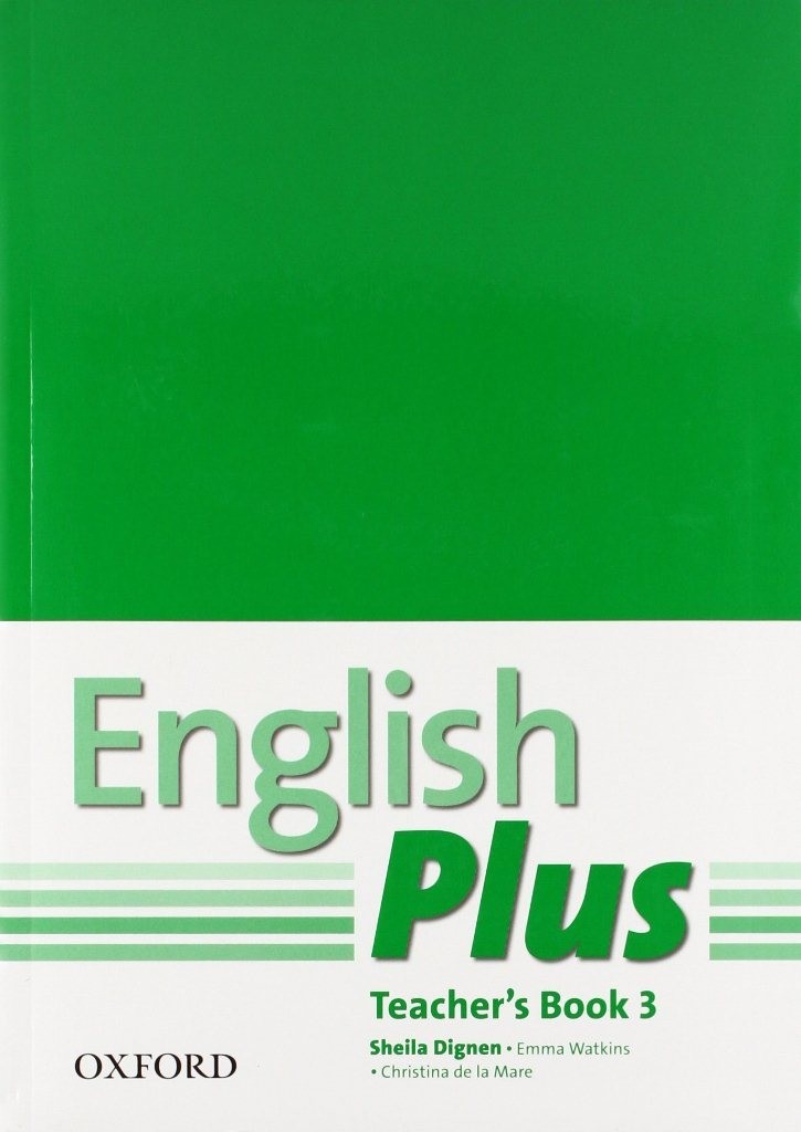 

Книга для учителя English Plus 3 Teachers Book ISBN 9780194748667