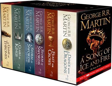 

Книга A Song of Ice and Fire Boxed Set (1-6) [Paperback] ISBN 9780007477166
