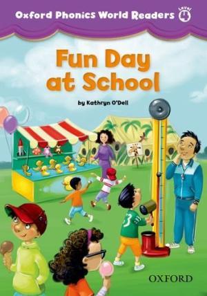 

Книга Oxford Phonics World Readers 4 Fun Day at School ISBN 9780194589147