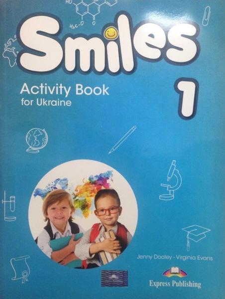 

Рабочая тетрадь Smiles 1 For Ukraine (With Stickers & Cards Inside) Activity Book ISBN 9781471573576