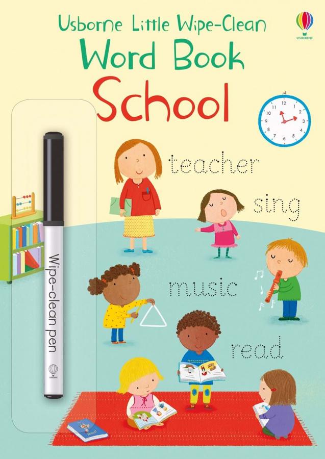 

Книга Little Wipe-Clean Word Book: School ISBN 9781474968171