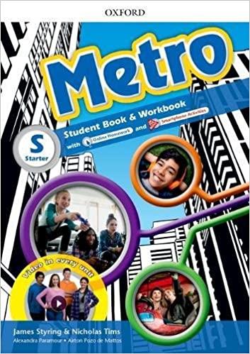 

Учебник Metro Starter Students Book + Workbook Pack + Online Homework ISBN 9780194410076