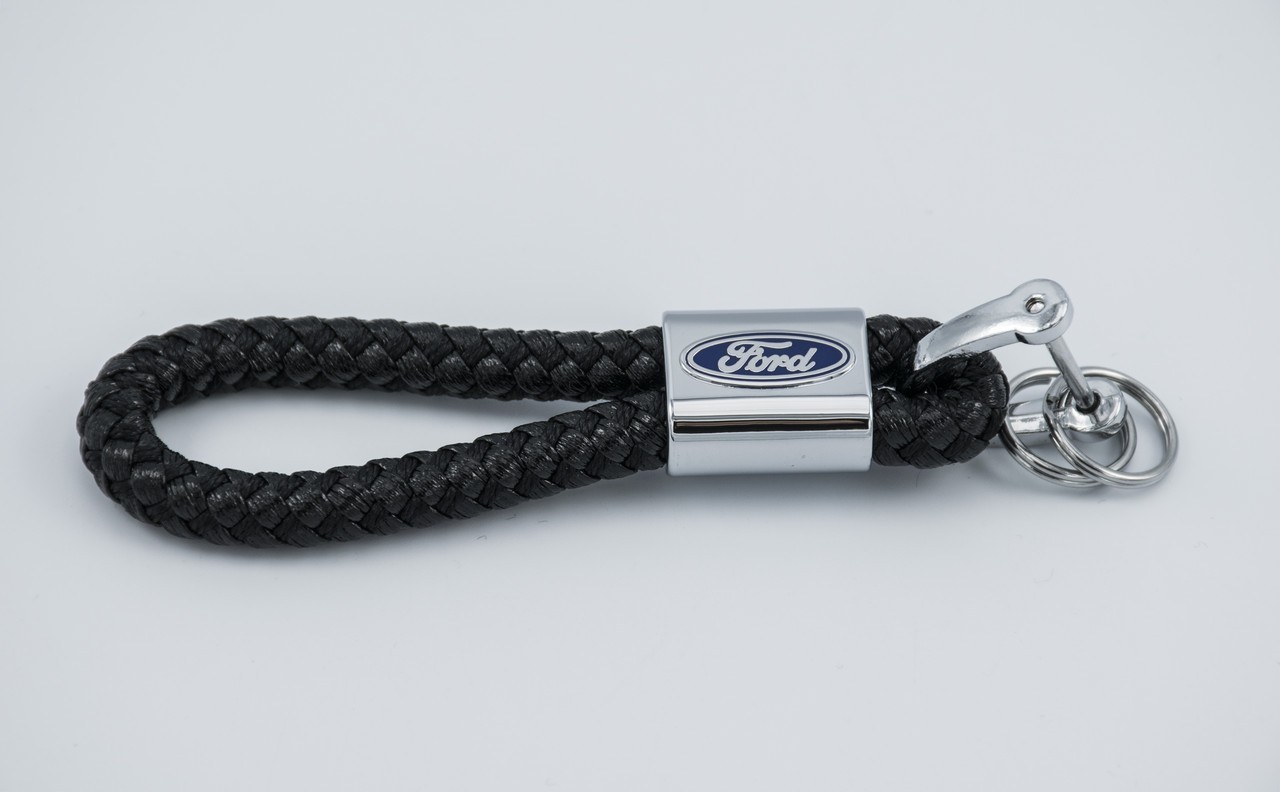

Брелок кожаный Dys с логотипом Ford