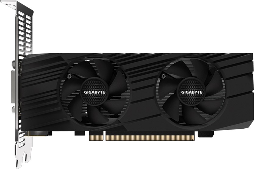 

Gigabyte PCI-Ex GeForce GTX 1650 D6 OC Low Profile 4GB GDDR6 (128bit) (1590/12000) (DVI-D, 2 x HDMI, DisplayPort) (GV-N1656OC-4GL)