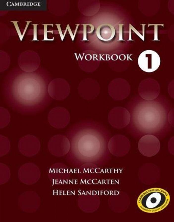 

Рабочая тетрадь Viewpoint 1 workbook McCarthy, M ISBN 9781107602779
