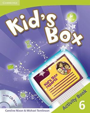 

Рабочая тетрадь Kids Box 6 Activity Book with CD-ROM Nixon, C ISBN 9780521131988