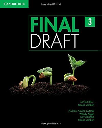 

Учебник Final Draft Level 3 Students Book Aquino-Cutcher, A ISBN 9781107495494