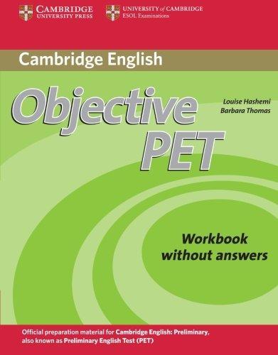 

Рабочая тетрадь Objective PET 2nd Ed workbook without answers ISBN 9780521732703