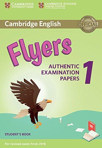 

Учебник Cambridge English Flyers 1 for Revised Exam from 2018 Students Book ISBN 9781316635919