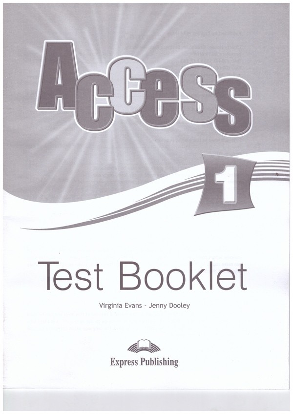 

Книга Acces 1 Test Booklet ISBN 9781848622814