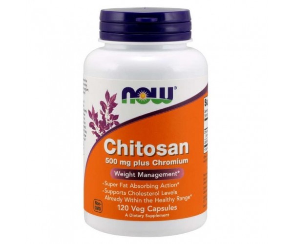 

Коррекция веса NOW Foods Chitosan 500 mg plus Chromium 240 caps