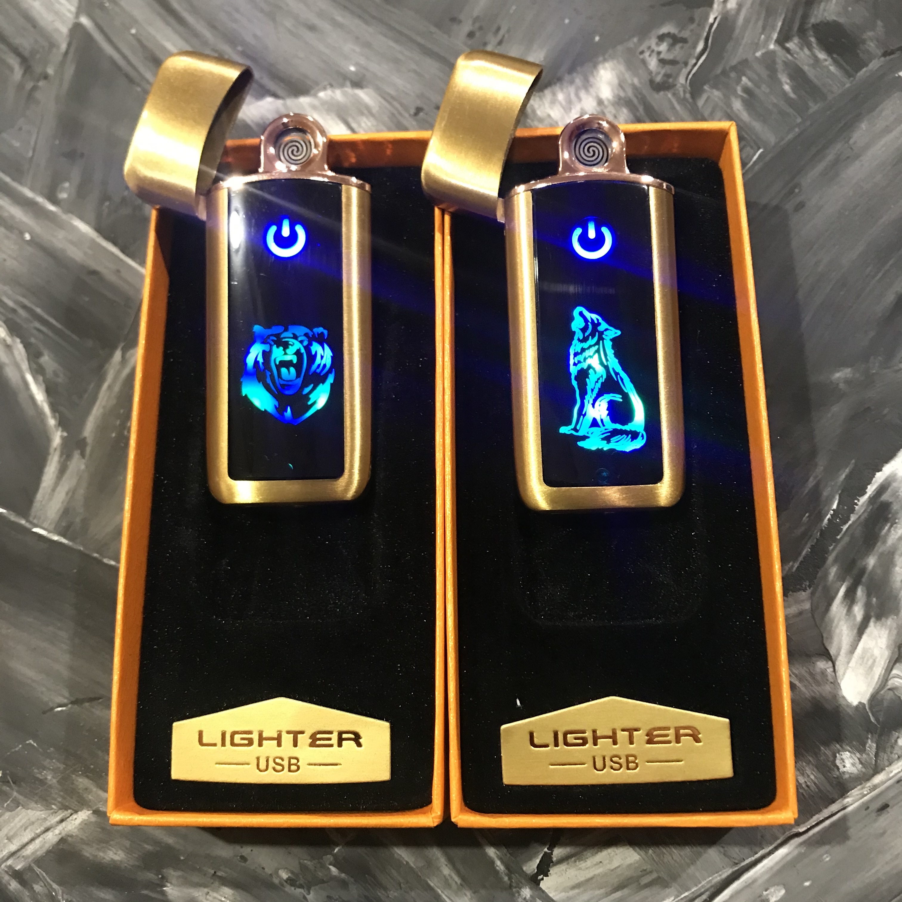 

Зажигалка Usb Спираль 43658-3 Сенсорная