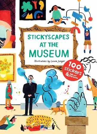 

Книжка-раскладушка Stickyscapes at the Museum Laura Junger ISBN 9781786272607
