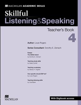 

Книга для учителя Skillful: Listening and Speaking 4 Teachers Book with Digibook ISBN 9780230430136