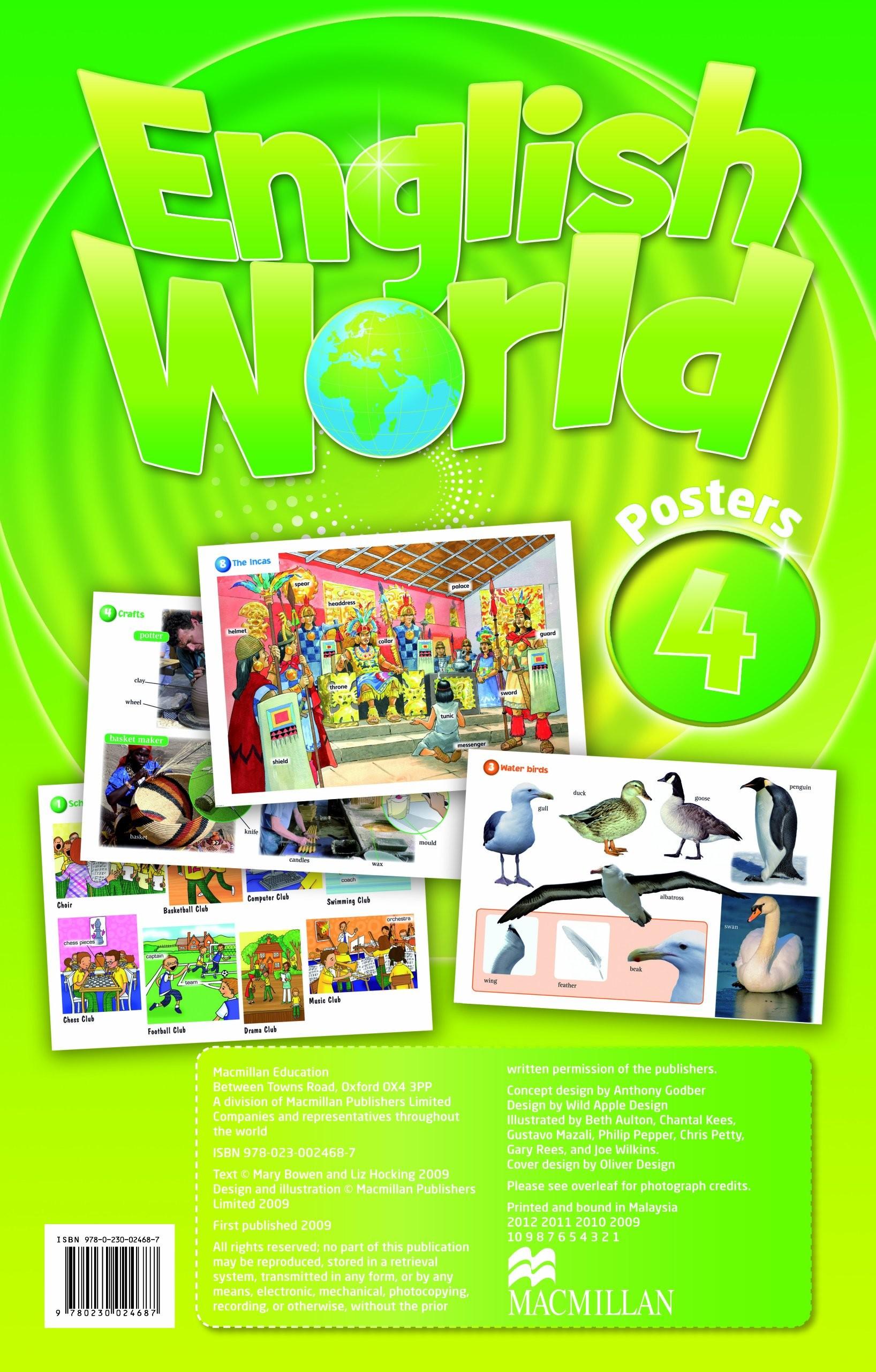

Книга English World 4 Poster ISBN 9780230024687