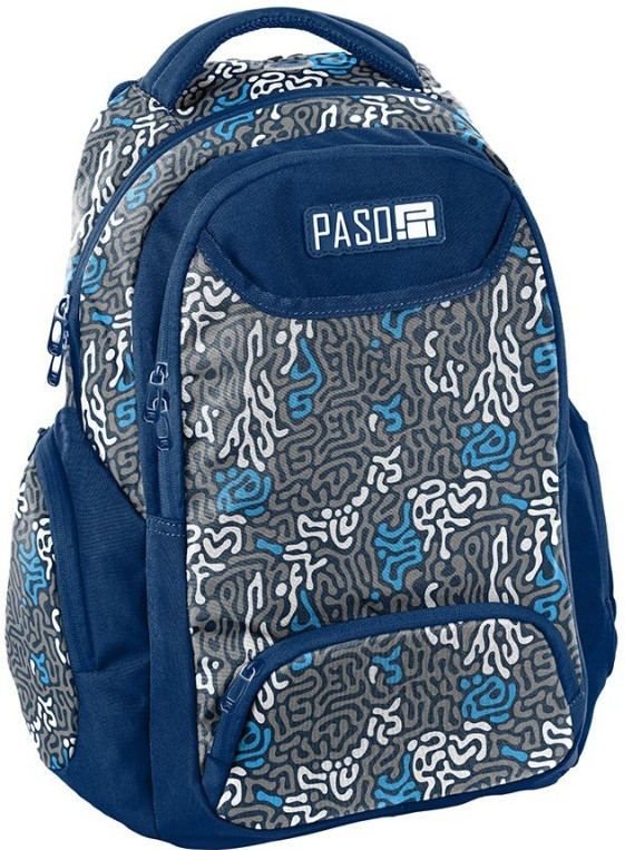 

Рюкзак городской PASO 22L синий supersumka (TР01218-2908JJ)