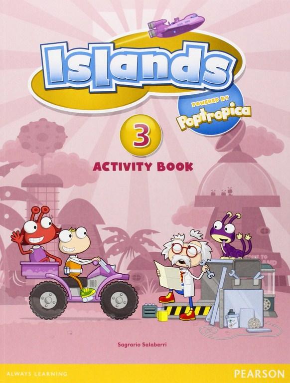 

Рабочая тетрадь Islands 3 Activity Book with pincode ISBN 9781408290255