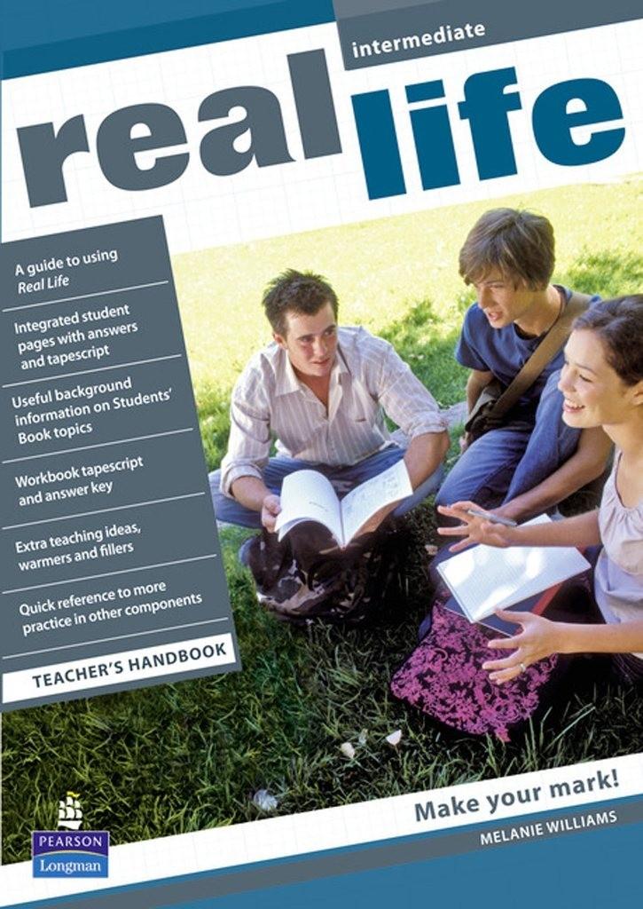 

Книга для учителя Real Life Intermediate teachers book ISBN 9781405897150