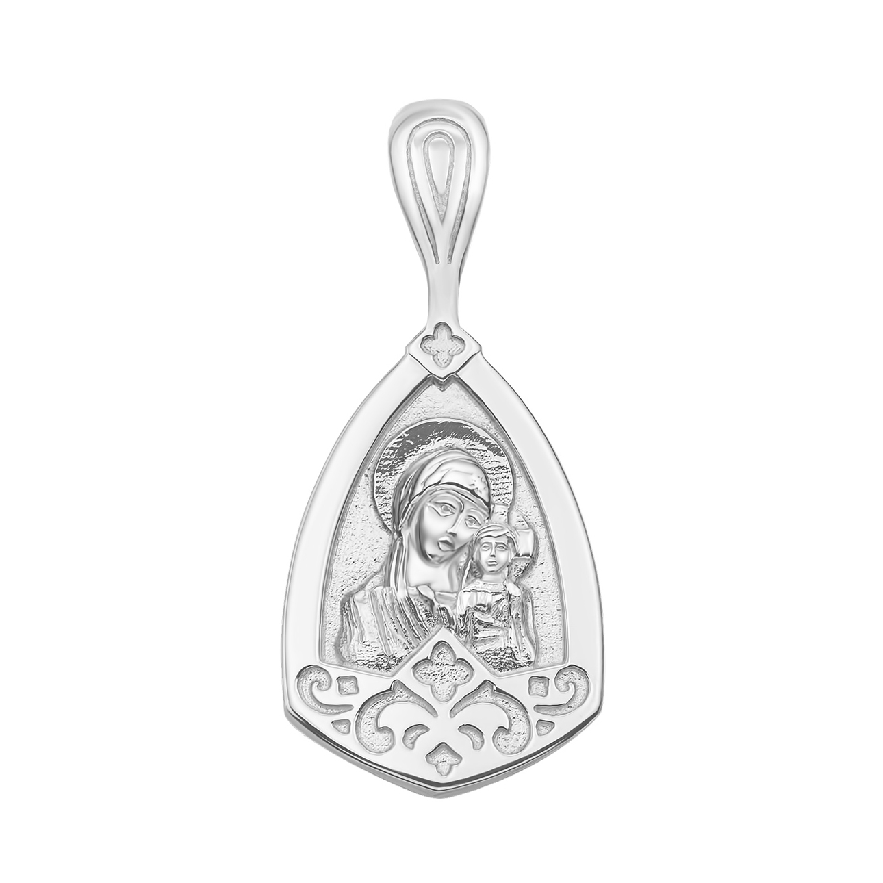 

Серебряная ладанка Божья Матерь с молитвой 000133523 000133523