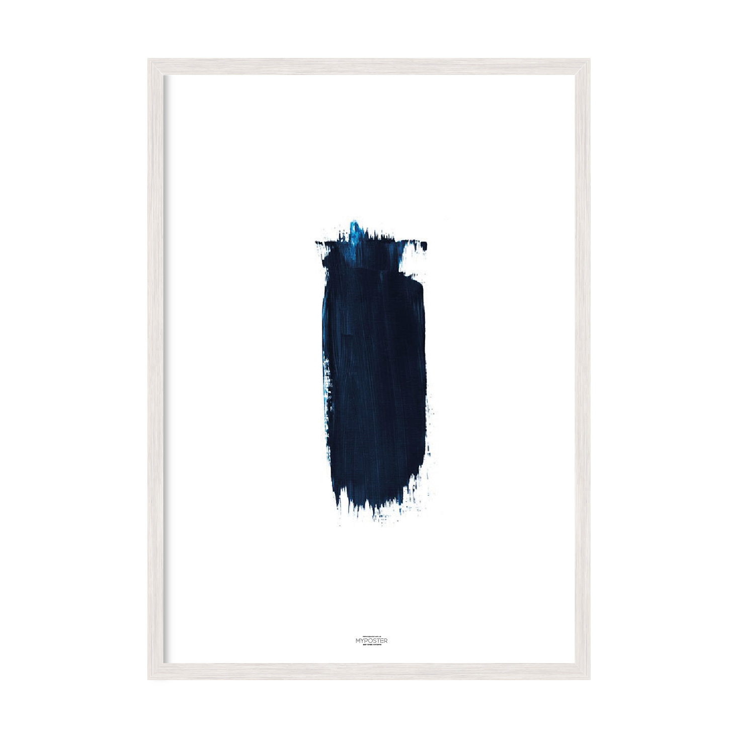 

Постер в рамке MY POSTER с антибликовым стеклом 297x420 мм White "Акварель"