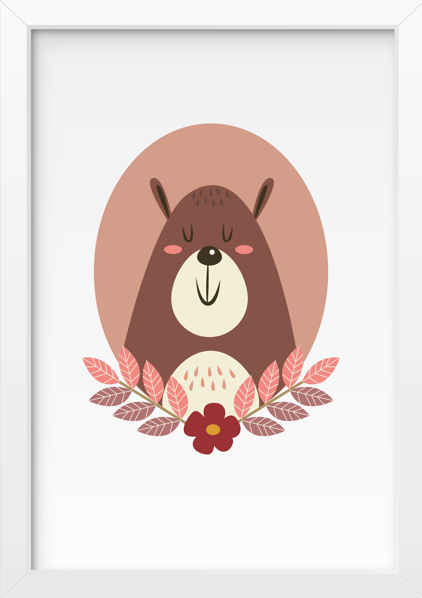 

Постер в рамке MY POSTER 420x594 мм "Мишка"