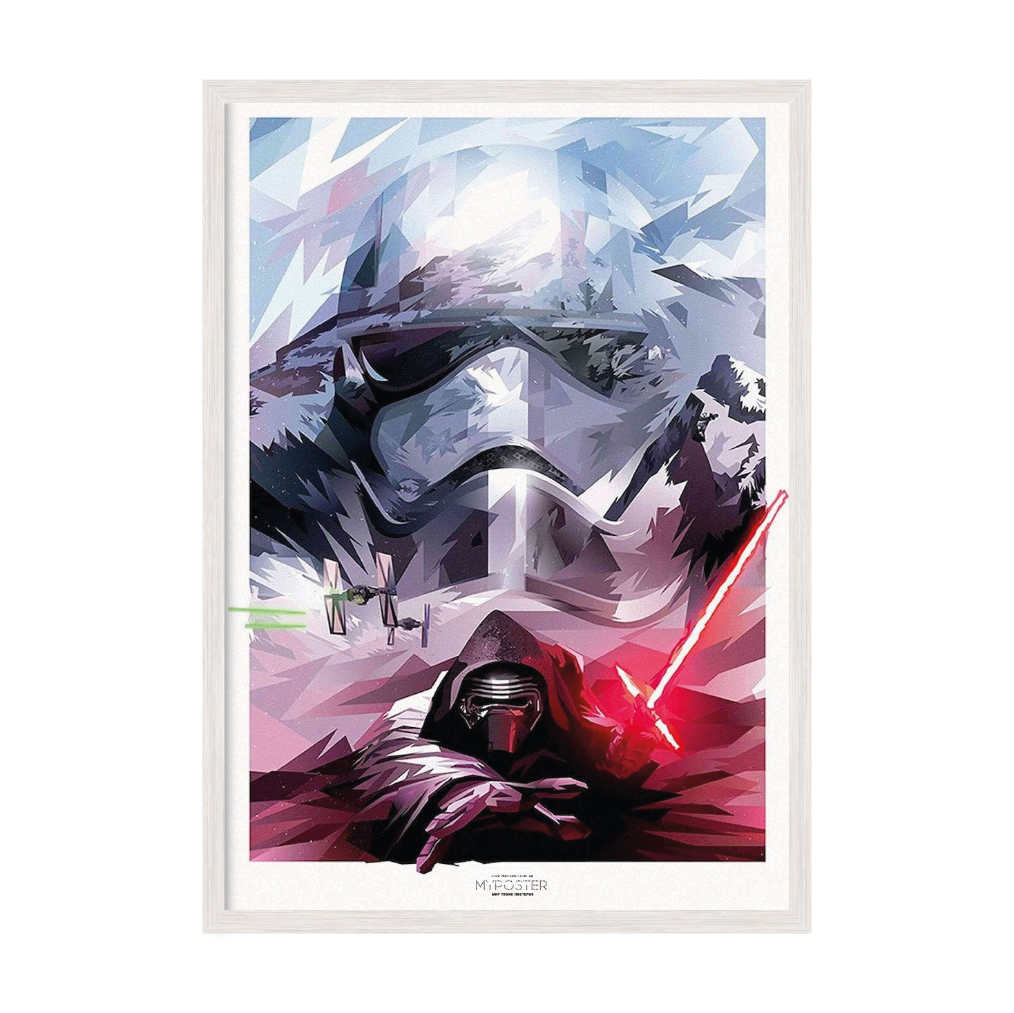 

Постер в рамке MY POSTER 420x594 мм White "DarkSide"