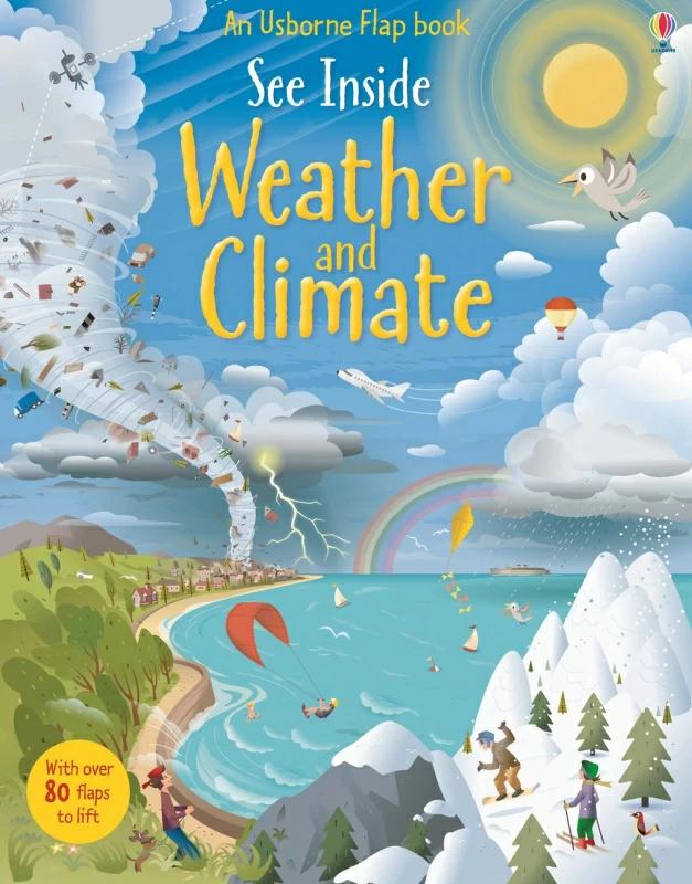 

Книга с окошками See inside Weather and Climate Katie Daynes, Russell Tate ISBN 9781409563983