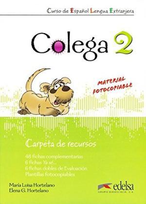 

Книга Colega 2 Carpeta de recursos Hortelano, M ISBN 9788477116745