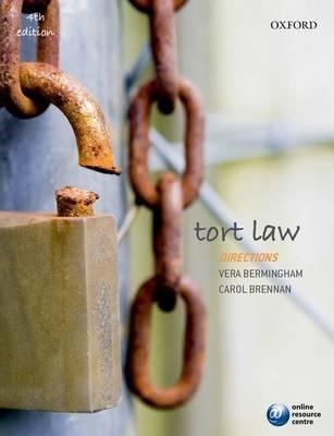 

Книга Tort Law Directions ISBN 9780199689897