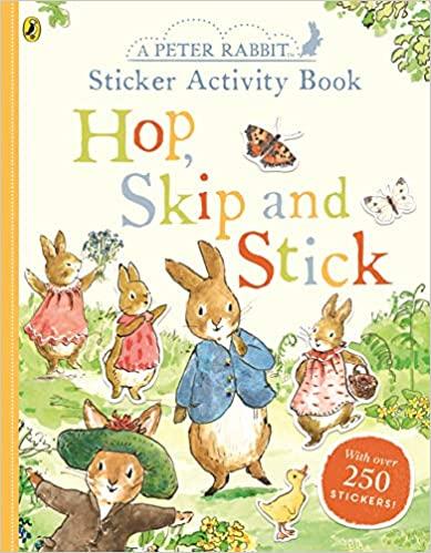 

Книга с наклейками A Peter Rabbit Sticker Activity Book: Hop, Skip and Stick Beatrix Potter ISBN 9780241371749