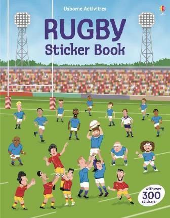 

Книга с наклейками Rugby Sticker Book Jonathan Melmoth, Paul Nicholls ISBN 9781409595106