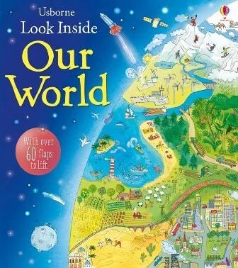 

Книга с окошками Look inside Our World Emily Bone, Marianna Oklejak ISBN 9781409563945
