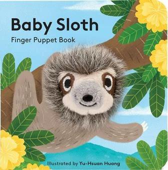 

Книга-игрушка,Книга с пальчиковой куклой Baby Sloth Finger Puppet Book Yu-Hsuan Huang ISBN 9781452180298