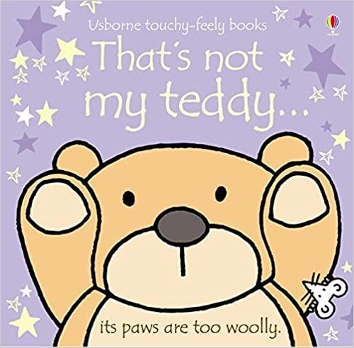 

Книга с тактильными ощущениями Thats Not My Teddy... Fiona Watt, Rachel Wells ISBN 9780746085172