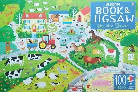 

Книга An Usborne Jigsaw with a Puzzle Book: On the Farm Gareth Lucas ISBN 9781474927918