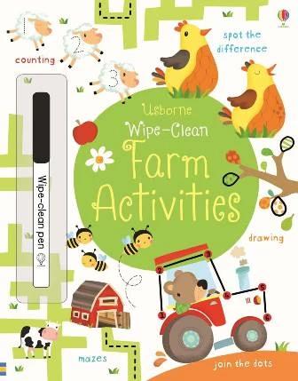 

Книга с маркером Wipe-Clean Farm Activities Kirsteen Robson, Maria Neradova ISBN 9781409582779