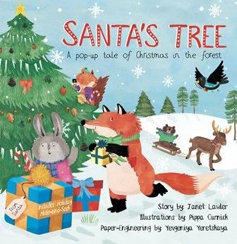 

Книга с движущимися элементами Santas Tree: A Pop-up Tale of Christmas in The Forest Janet Lawler ISBN 9781623482640