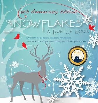 

Книга с движущимися элементами Snowflakes: A Pop-Up Book ISBN 9781623482633