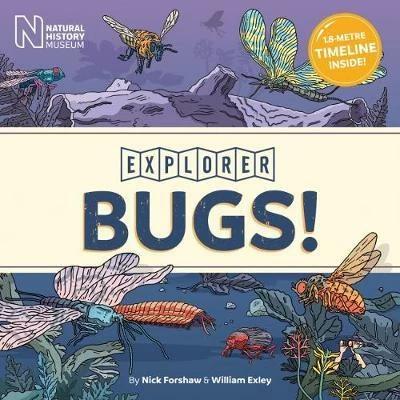 

Книжка-гармошка Explorer: Bugs! Nick Forshaw, William Exley ISBN 9780995576605